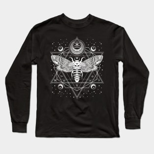 Deaths head Moth Long Sleeve T-Shirt